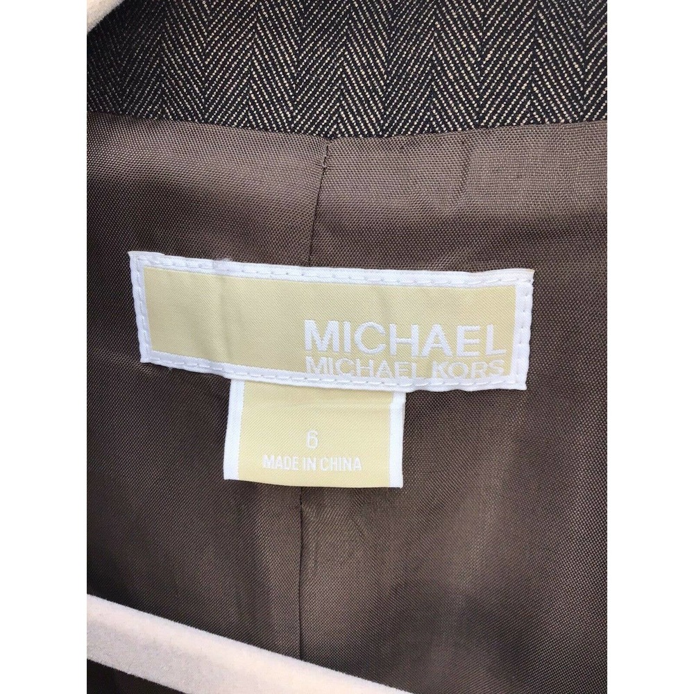 MICHAEL MICHAEL KORS Women’s Size 6 Button Blazer Jacket Top - Picture 5 of 10